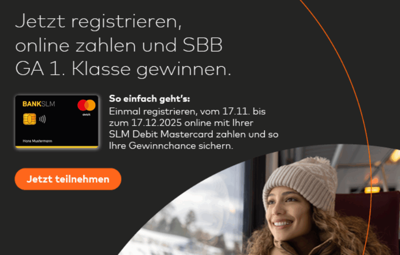 Dank Ihrer SLM Debit Mastercard ins Abenteuer – entdecken Sie die Schweiz neu!